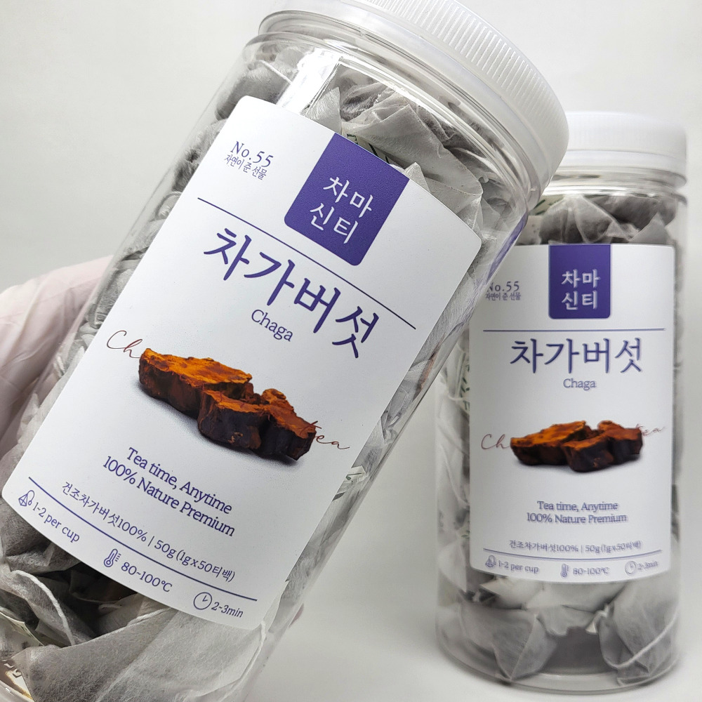 [100티백] 차가버섯차 50티백x2개 혈관에좋은 카페인없는 차