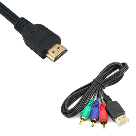 HDMI to RCA 호환 변환기 구형 비디오 변환 젠더 케이블 컨버터 tv 연결 출력 어댑터