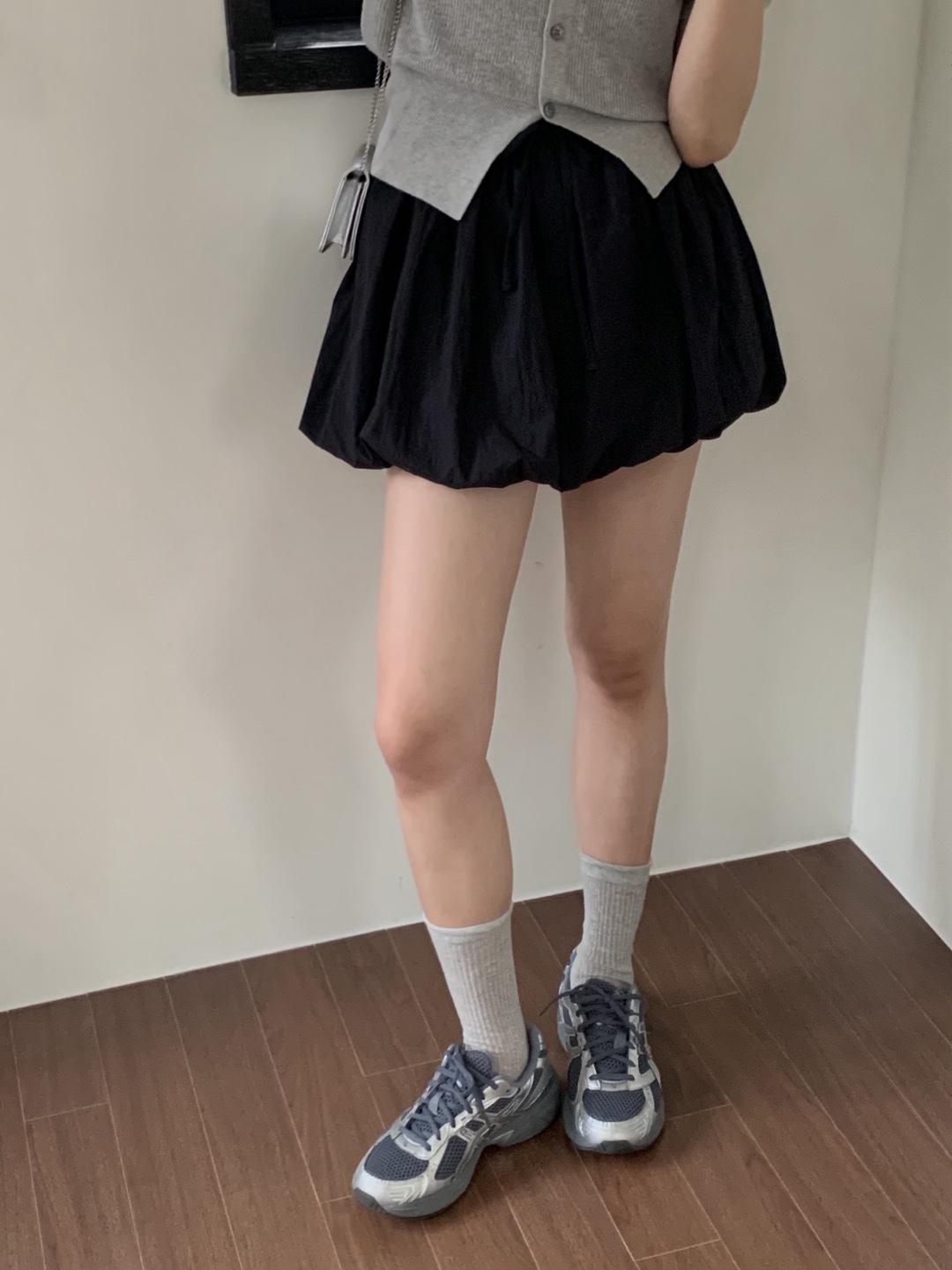핀터 펌킨 벌룬 미니 스커트 4color (치마바지/ 미니스커트/ 벌룬스커트/ 화이트스커트/ 밴딩스커트) 상세 이미지 29