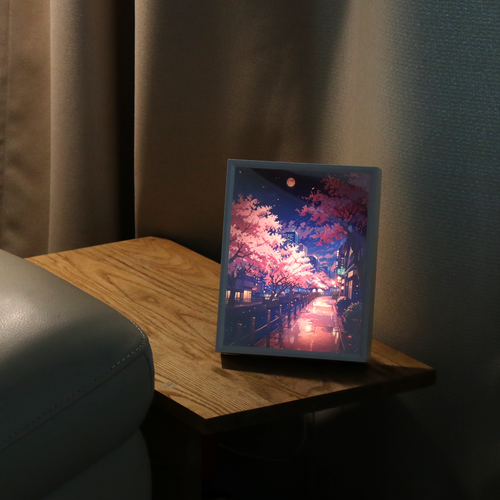 라인트 벚꽃 LED 무드등 / 거울