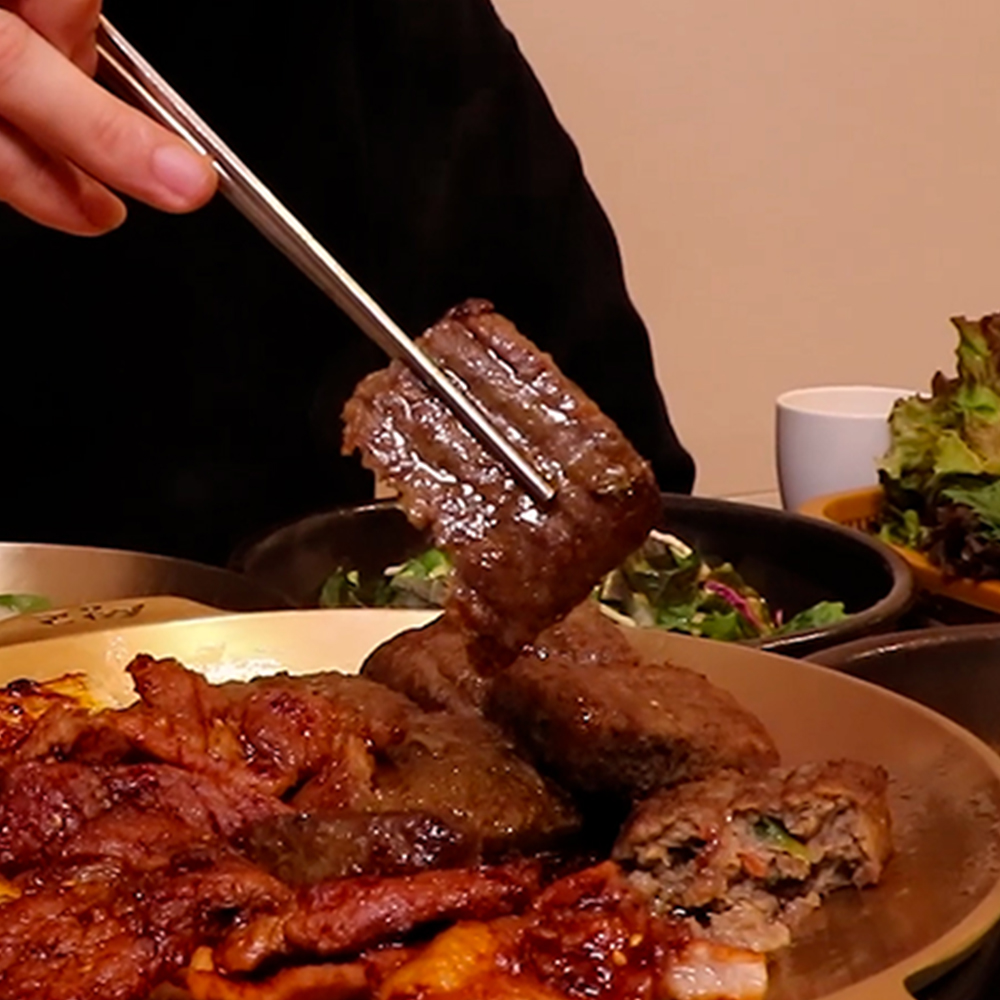 선김치 국산 한돈 쌍교 숯불 돼지 떡갈비 밀키트 캠핑음식 담양맛집 - 상세 이미지 3