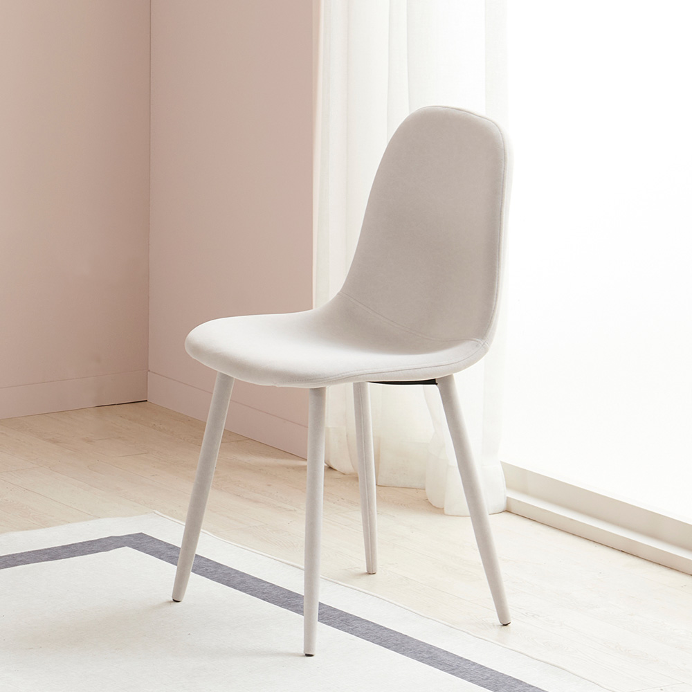 스코나 리먼스 아쿠아텍스 패브릭 식탁 의자 카페 체어