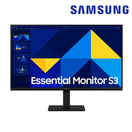 삼성전자 삼성전자 에센셜 S3 S30GD S24D300 평면 삼성모니터 60.4cm FHD 100Hz IPS LS24D300GAKXKR