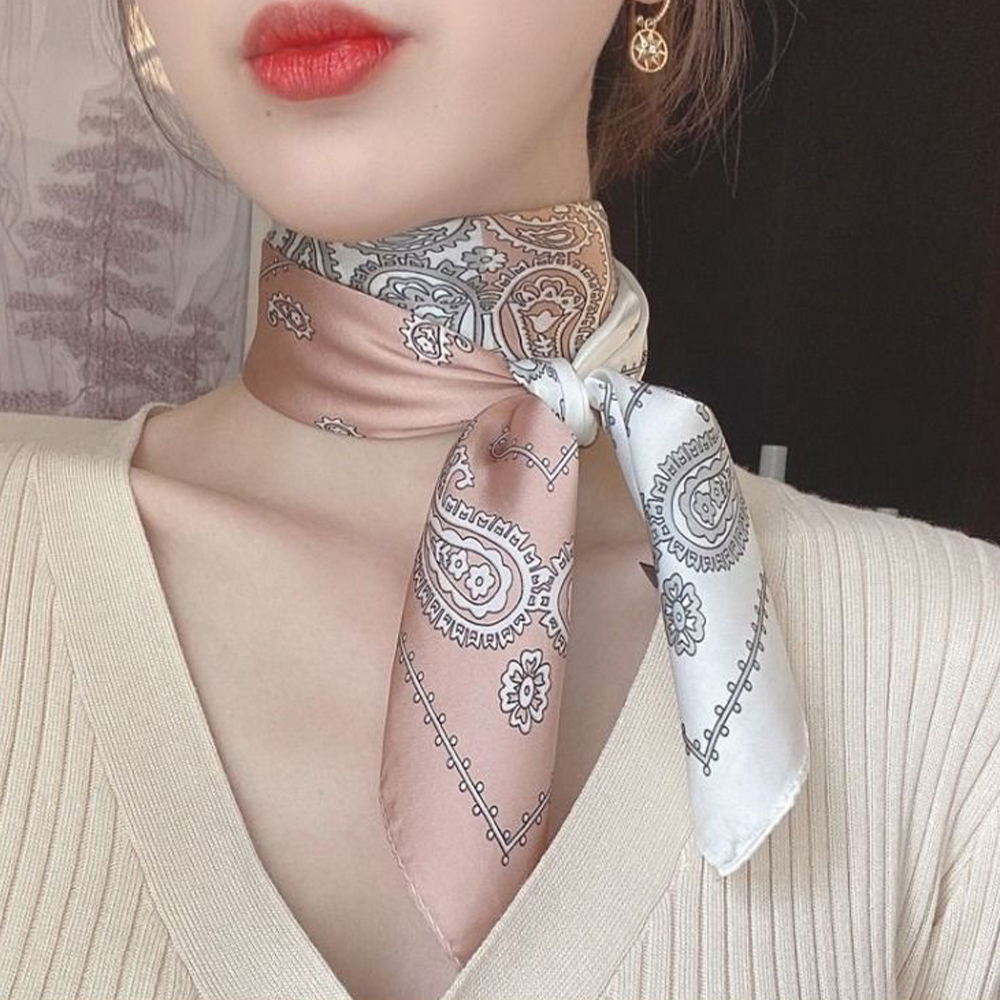 쁘띠스카프 여성 미니 스카프 - 상품 이미지