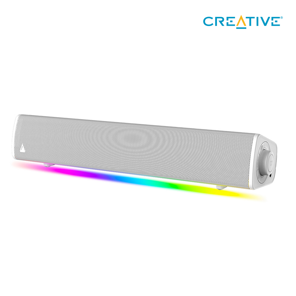 크리에이티브 사운드 블라스터 GS3 WHITE RGB 사운드바
