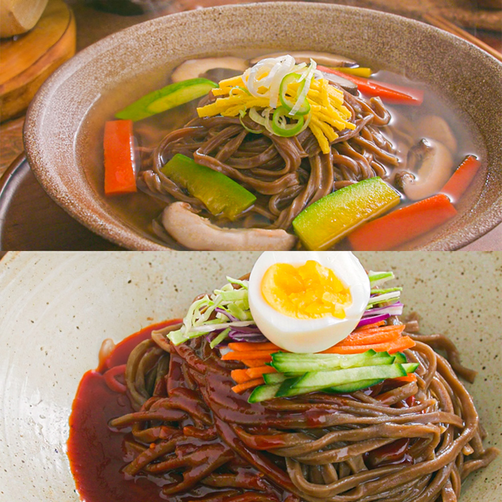 이순실의 속편한 도토리 칼국수 10인분 장국5 비빔장5 칼국수면 - 상세 이미지 4