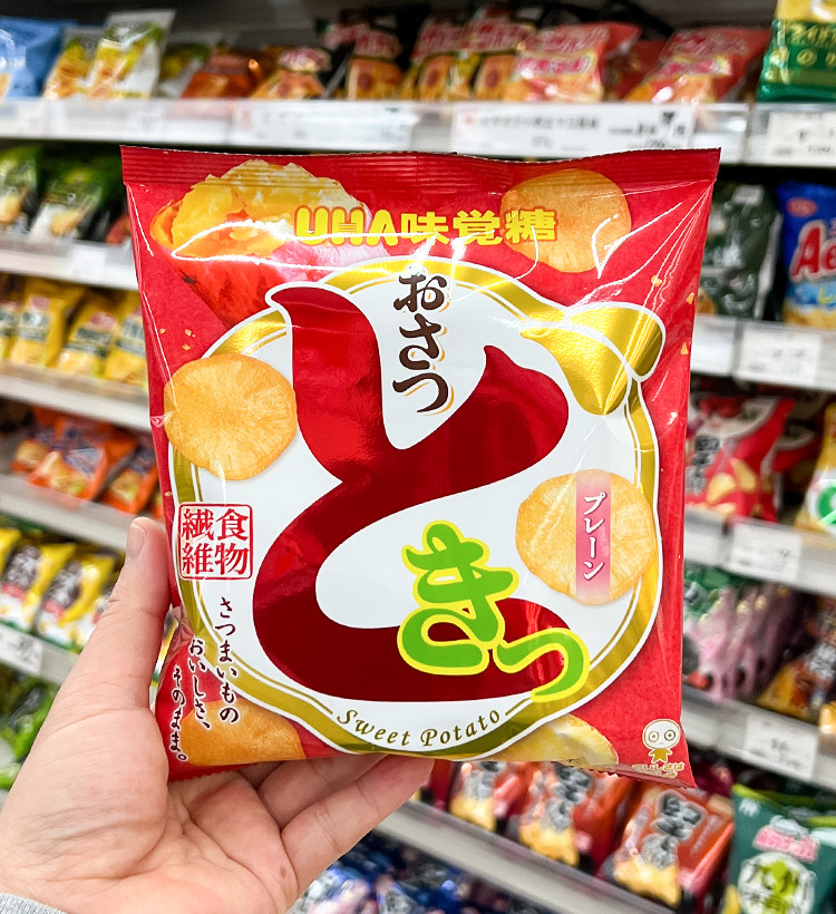 UHA 미각당 오사츠도키 고구마칩 플레인 65g - 하카타몰