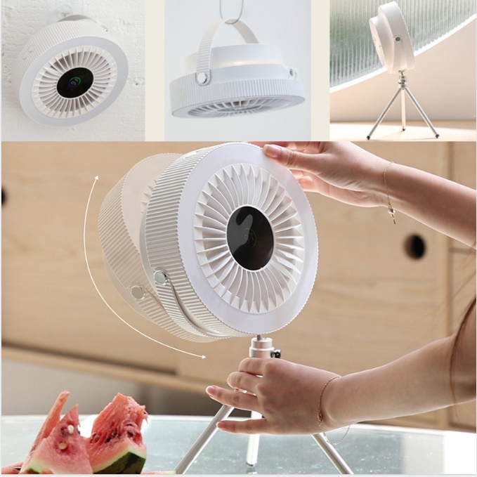 텐트선풍기 소형실링팬 전등 천정선풍기 천장써큘레이터
