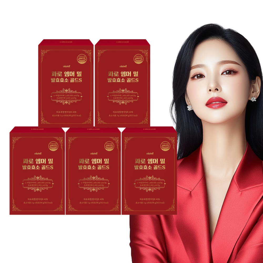 파로 효소 곡물 소화 효소 아라비노자일란 30포, 5개 - 상품 이미지