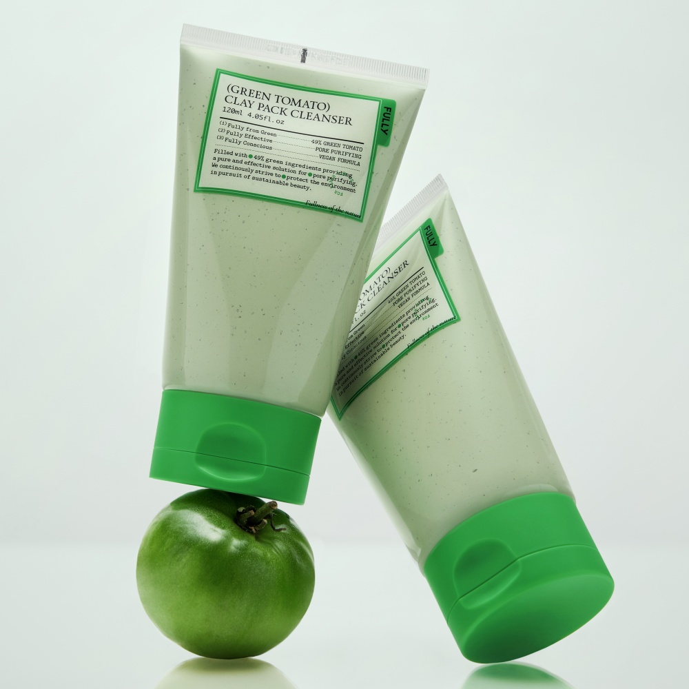 풀리 그린 토마토 클레이 팩 클렌저