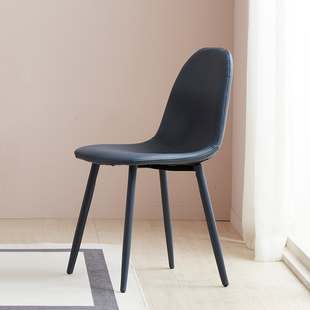 스코나 리먼스 실리콘레더 식탁 의자 카페 체어