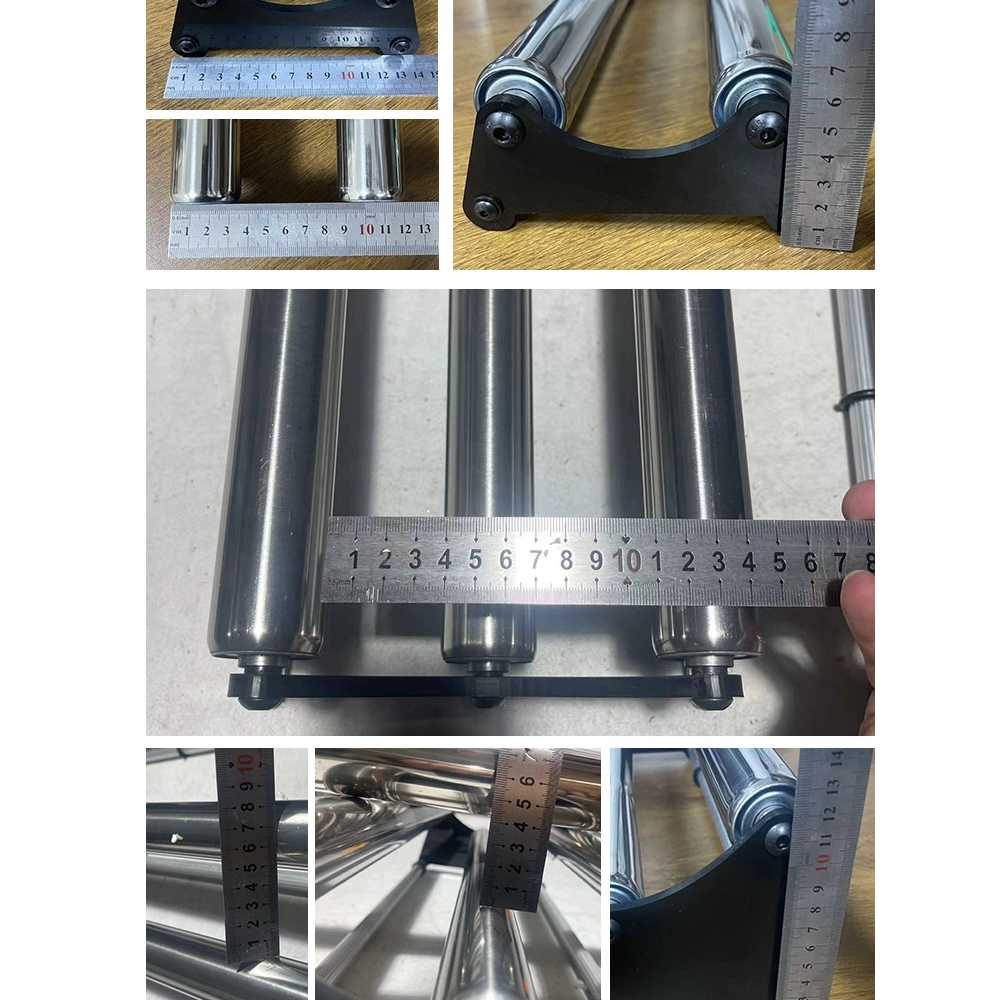 필름 롤러 거치대 원단 벽지 풀링기 롤필름 선통대 50cm 더블 스틸 - 상세 이미지 3