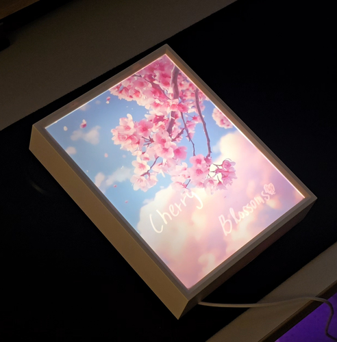 라인트 벚꽃 LED 무드등 / 거울