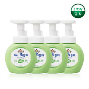 아이깨끗해 거품형 손세정제 청포도 250ml 본품x4개 / 핸드워시 솔직 후기 | 피부 타입별 분석 - 상품 이미지 1