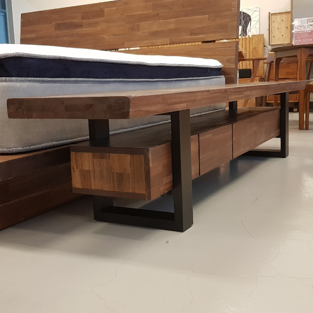 스코나 브런슨 원목 2200 거실장 티비장 TV다이