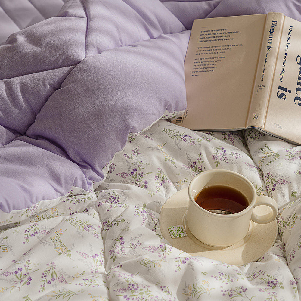 데이프렌치 먼지없는 사계절 차렵이불 패드세트 SS