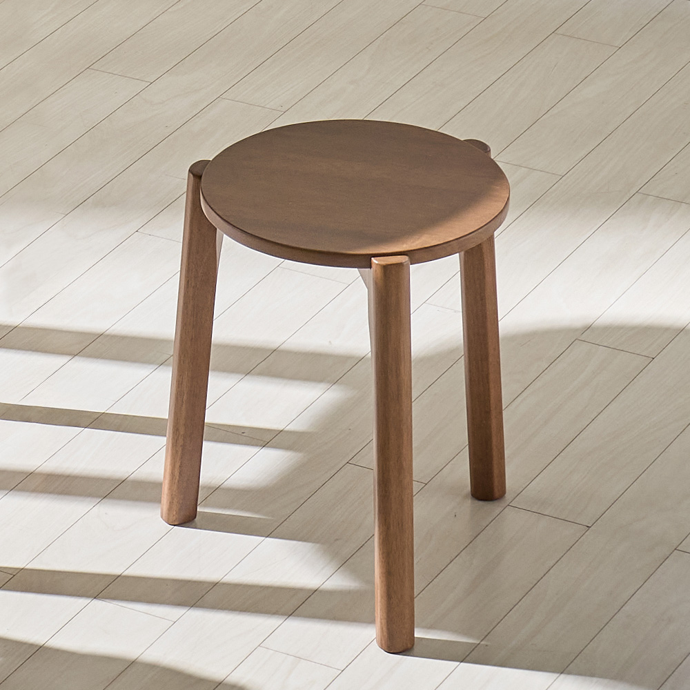 스코나 이라스 원목 스툴 의자