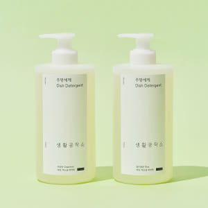 친환경 주방세제 대용량 설거지세제 텀블러세척 750ml 4개 실사용 후기 | 효과 있을까? - 상품 이미지 2