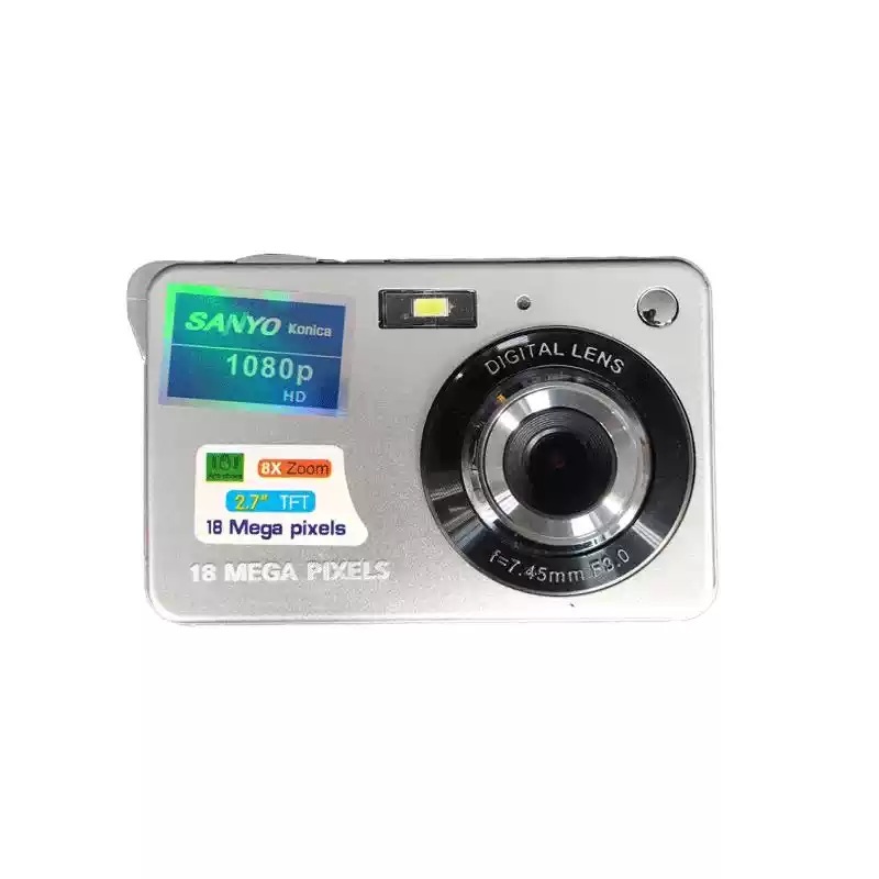 입문용 디카 4800만화소 디지털 카메라 빈티지 레트로 블랙 일반 310 (20필터) 공식 표준 - 상세 이미지 5