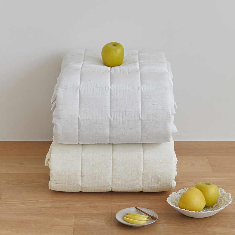 마틸라 썸머내추럴 린넨룩 시어서커 여름침대패드