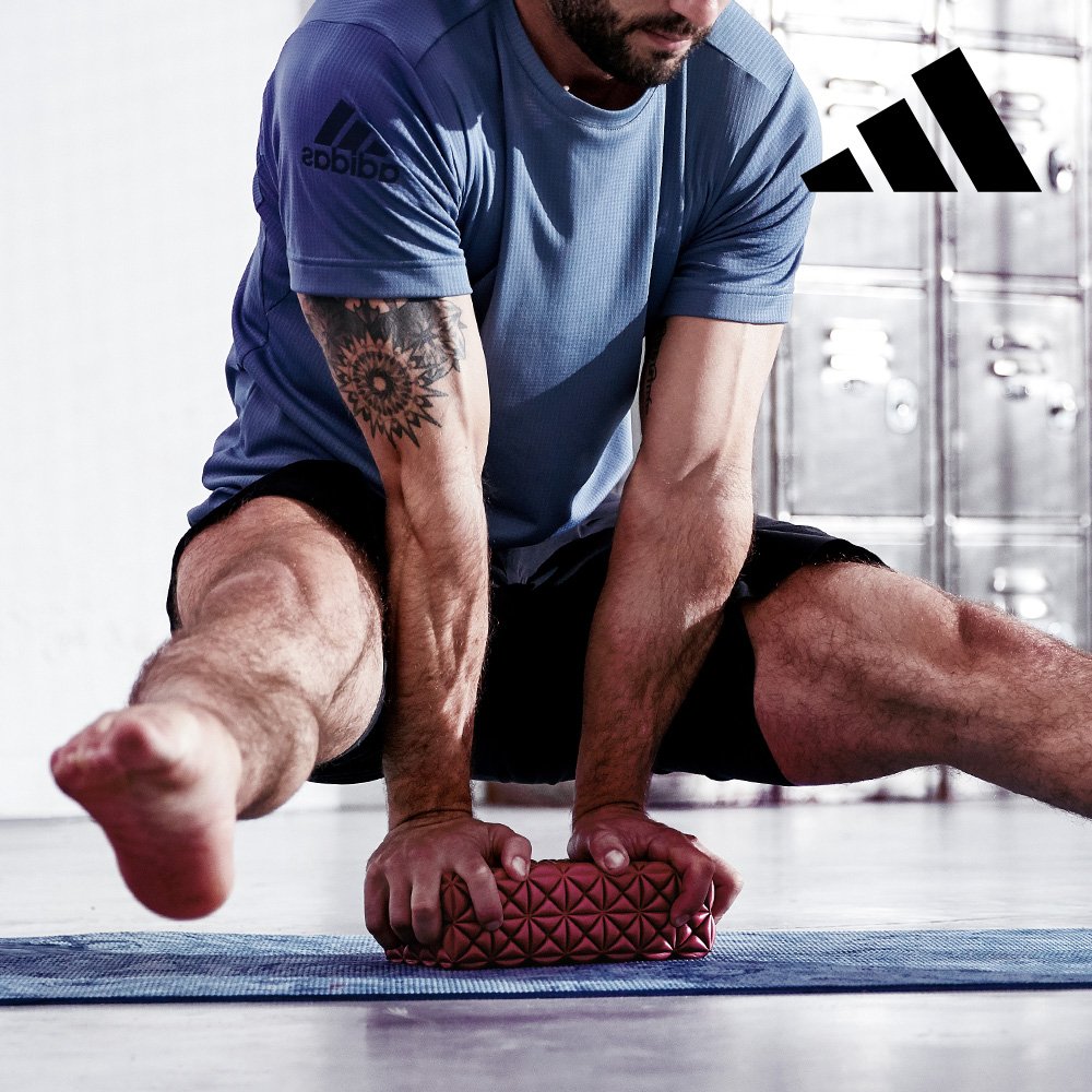 아디다스 텍스쳐 요가블럭 필라테스 도구 스트레칭 마사지 홈트 홈트레이닝 소도구 전문가용 이미지 2