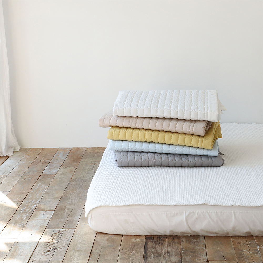 사각사각 바이오워싱 고밀도 순면 미끄럼방지 논슬립 사계절 국산 침대패드 SS