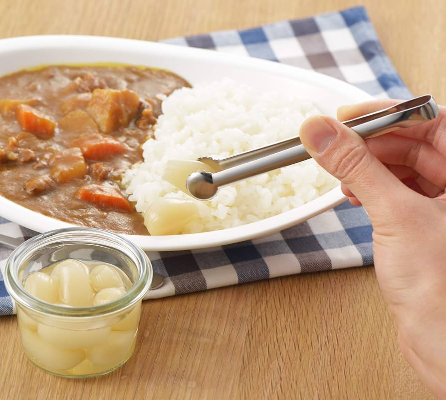 요시카와 스텐 병조림 집게 주방 요리 피클집게 이미지 4