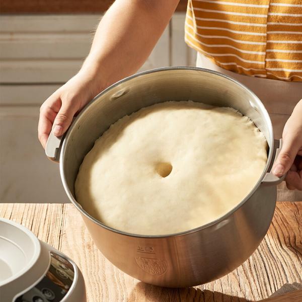 빵발효기 제빵용품 베이킹반죽기 곰 자동 반죽 믹서 밀가루 발효 기계 빵 국수 원 키 작동 가정 주방용 : 백억부자할미