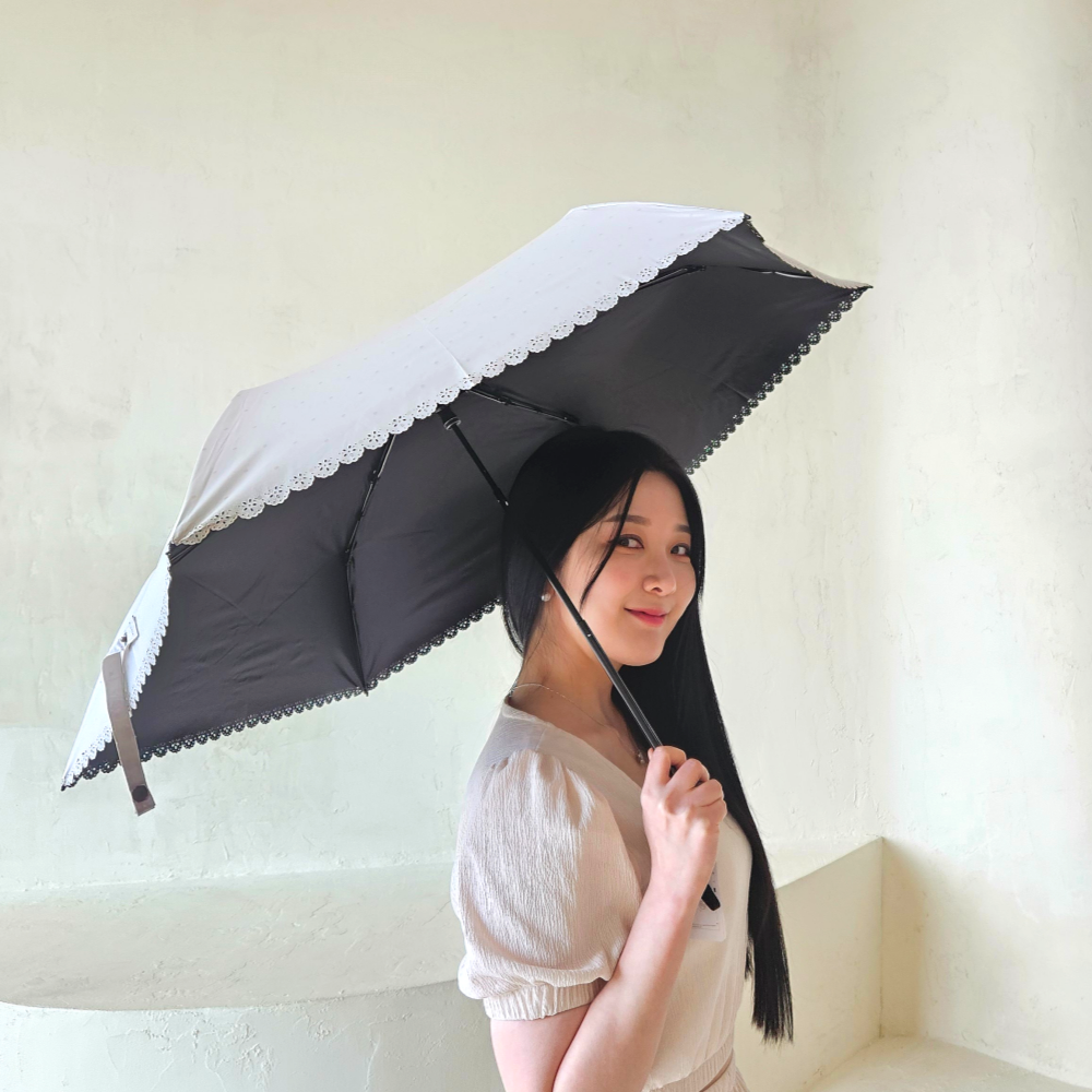 피에르가르뎅 암막 초경량 양산 우양산 자외선차단99% 펀칭레이스 UV차단