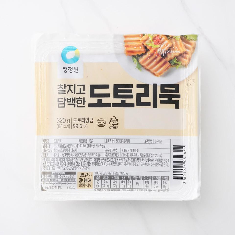 메가마트 대상 종가 아침에 on 도토리묵 320g