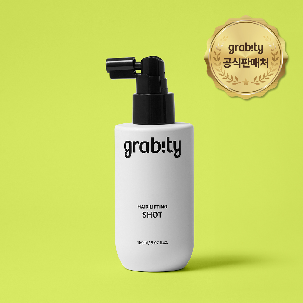 [카이스트 특허]그래비티 헤어 리프팅샷 150ml  탈모완화 볼륨 미스트 웨이브  스타일링