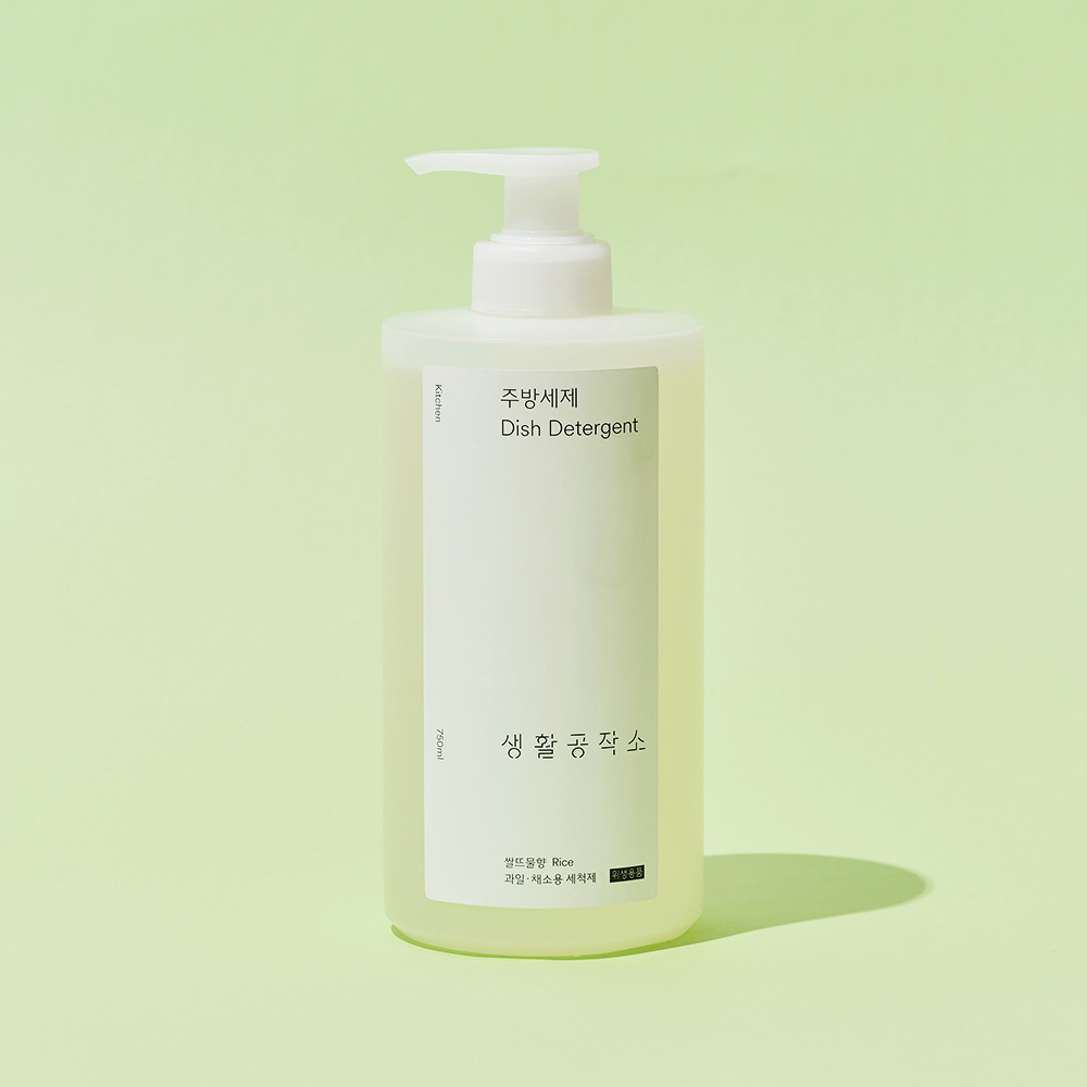 생활공작소 친환경 주방세제 대용량주방세제 750ml