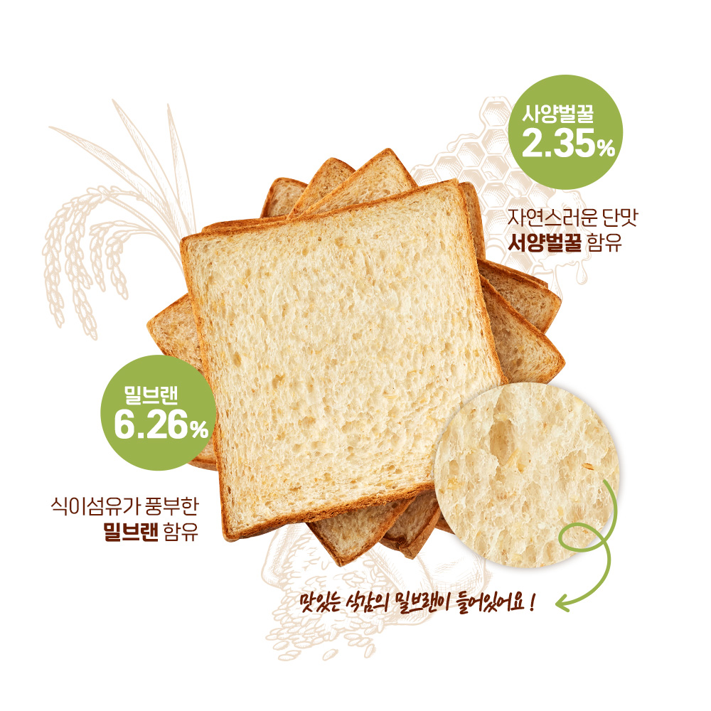 신라명과 저당 통밀식빵 - 상세 이미지 2