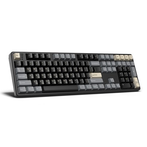 한성컴퓨터 GK798 PRO 3모드 폼떡 기계식 키보드 로얄 블랙, 브라운슈가 저소음 토독 35g
