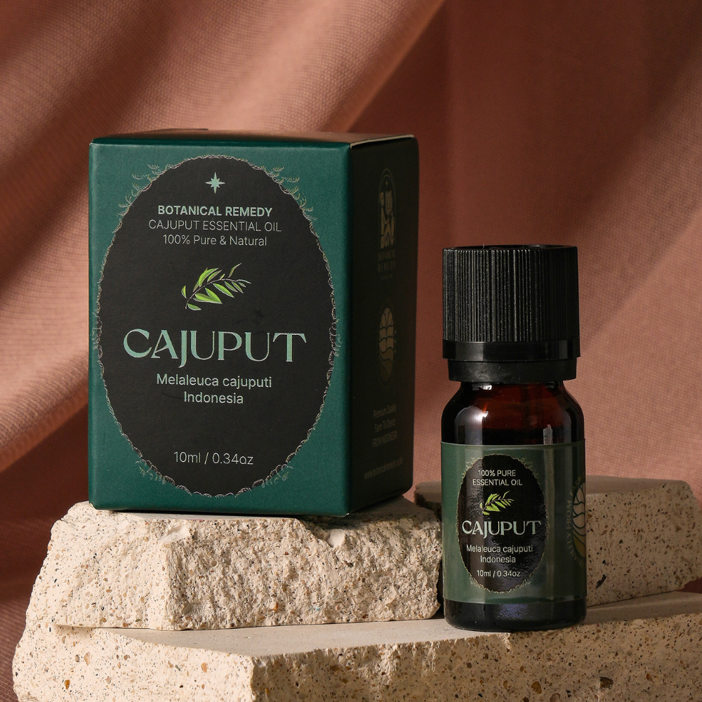 보타니컬레메디 100% 천연 에센셜 아로마 테라피 오일 카주풋 10ml