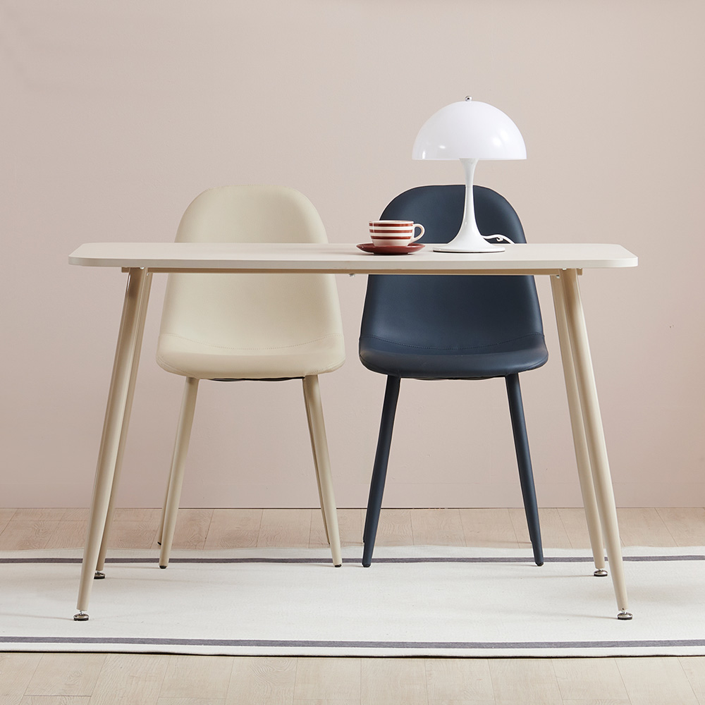 스코나 리먼스 실리콘레더 식탁 의자 카페 체어