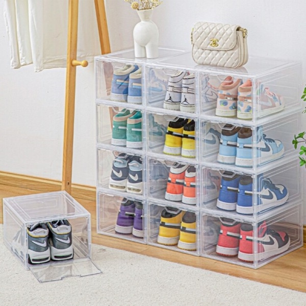 투명한 신발 정리함 슈케이스 진열 보관 수납 슈즈 박스