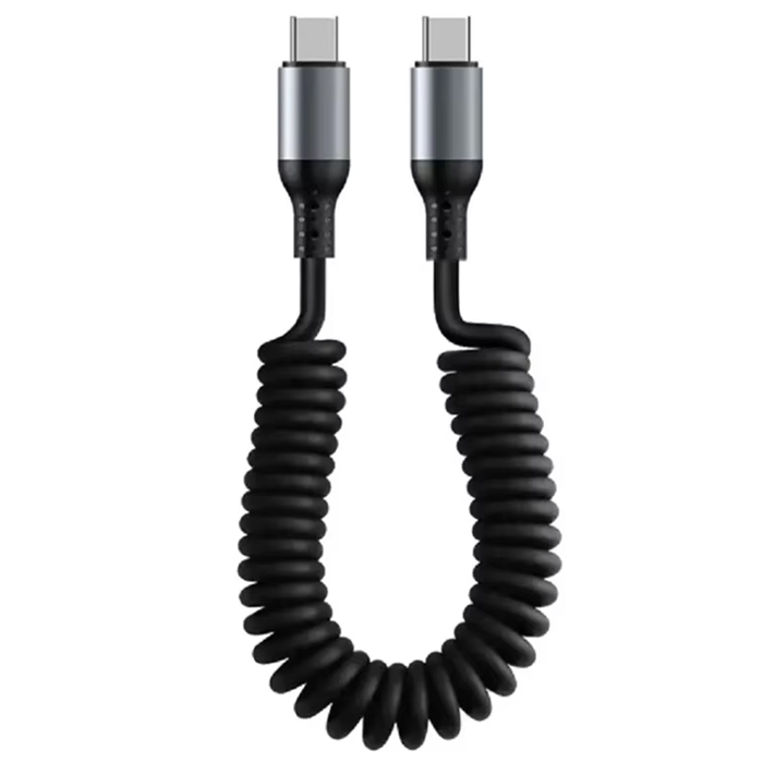 C타입 고속충전 스프링 케이블 100W PD 갤럭시 아이폰 끔한 - 상세 이미지 5