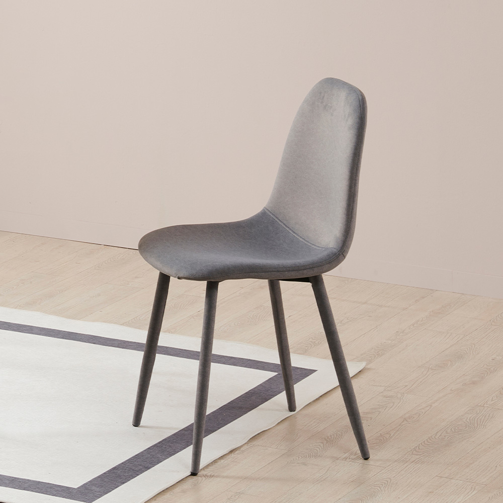 스코나 리먼스 아쿠아텍스 패브릭 식탁 의자 카페 체어