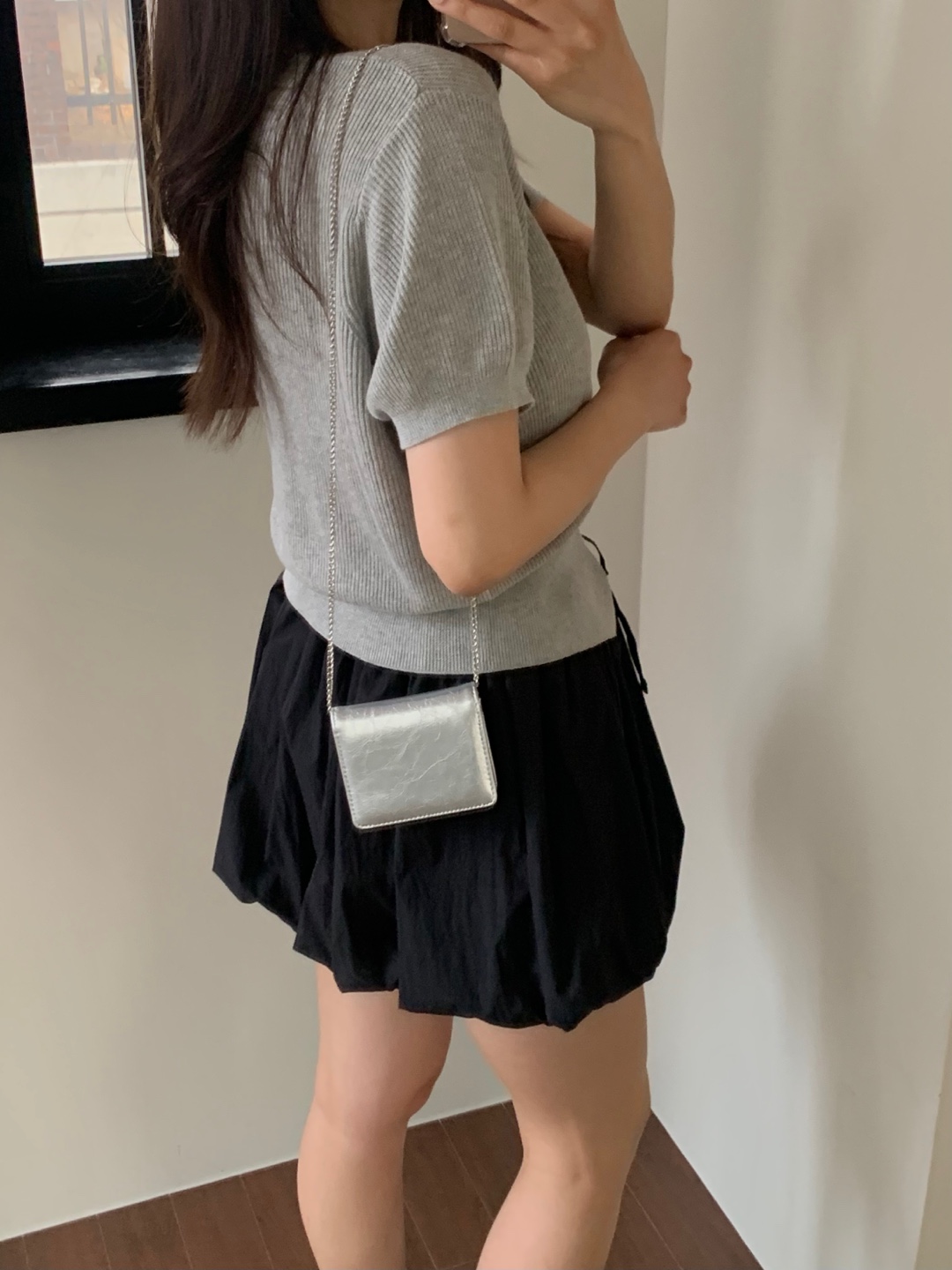 핀터 펌킨 벌룬 미니 스커트 4color (치마바지/ 미니스커트/ 벌룬스커트/ 화이트스커트/ 밴딩스커트) 상세 이미지 36