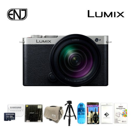 [국내정품] 파나소닉 루믹스 S9 다크 실버 + S18-40mm F4.5-6.3 렌즈킷 + 삼성 메모리 256GB + 7종 풀패키지 / ENJ