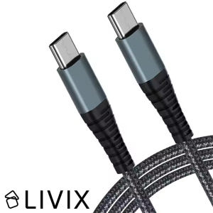 리빅스 100W CTOC 고속 충전케이블 USB C타입 데이터 초고속 충... 개봉기 | 실사용 후기 - 상품 이미지 2