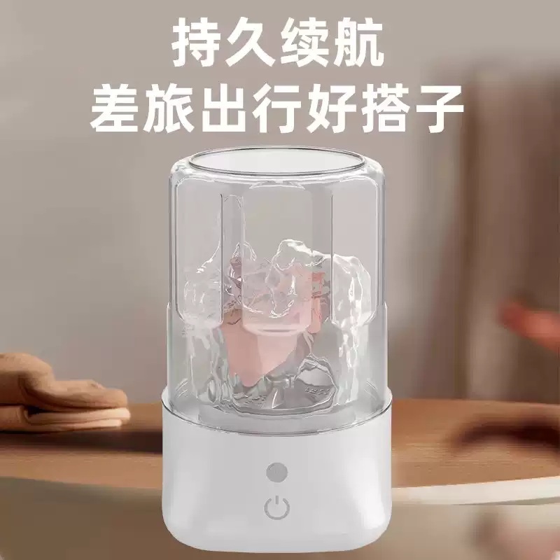 휴대용세탁기 미니 원룸 행주 세탁 팬티 캠핑용 속옷 미니세탁기 양말 빨래 이미지 6