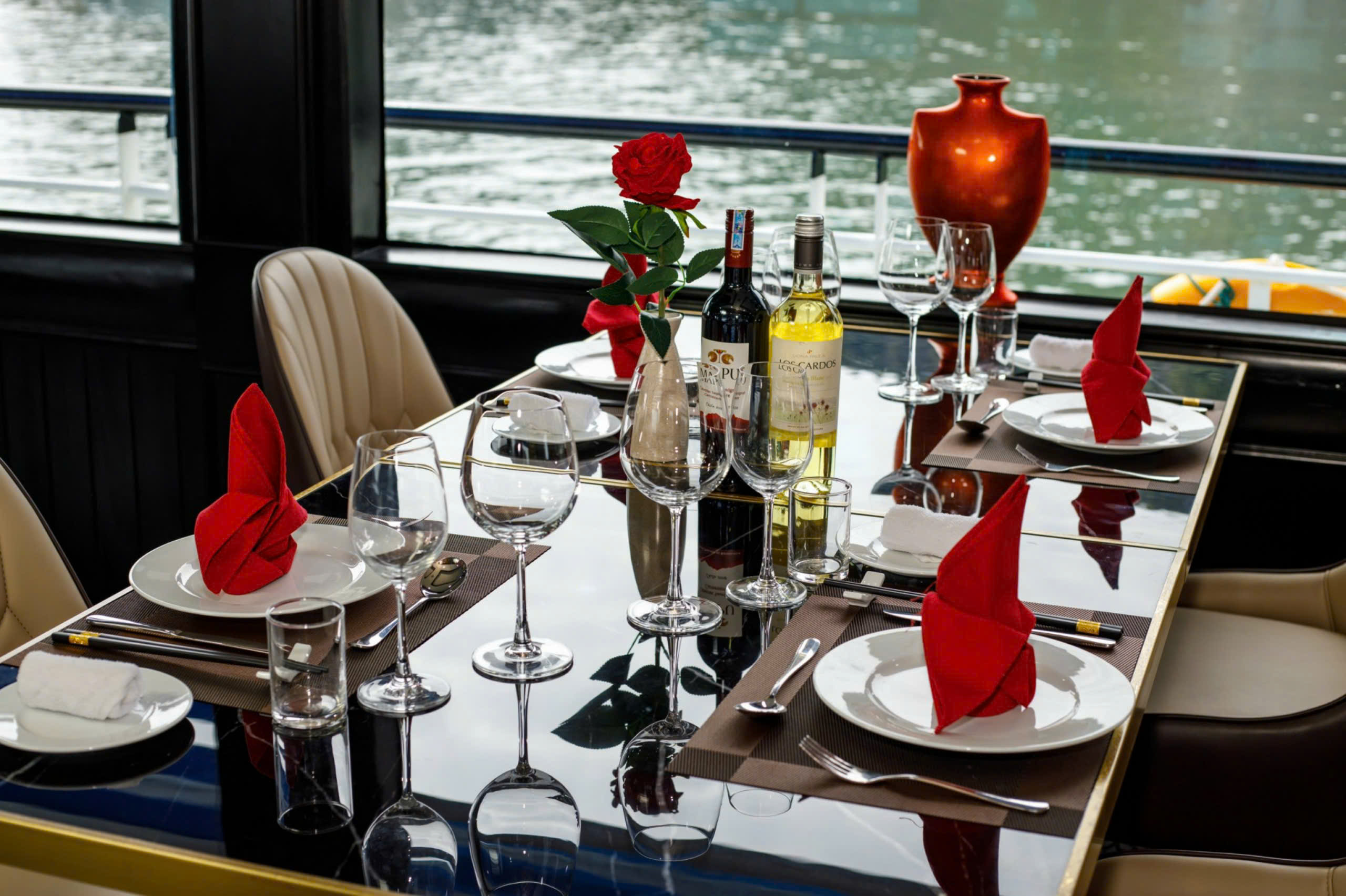 하노이 한국어/영어 퀸 럭셔리 크루즈 하롱베이 투어 (호텔픽업 선셋파티) 이미지 3