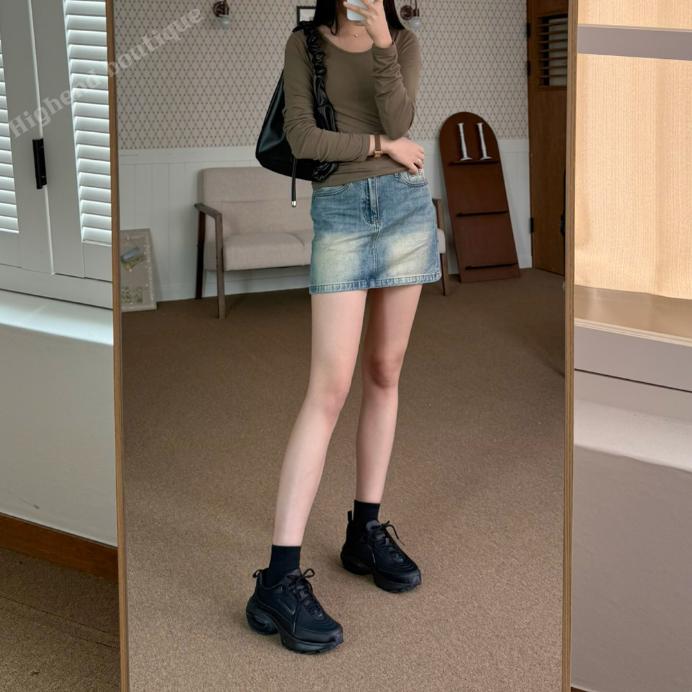 나이키 에어맥스 키높이 굽높은 어글리 여성 운동화 런닝화 블랙, 230 이미지 8