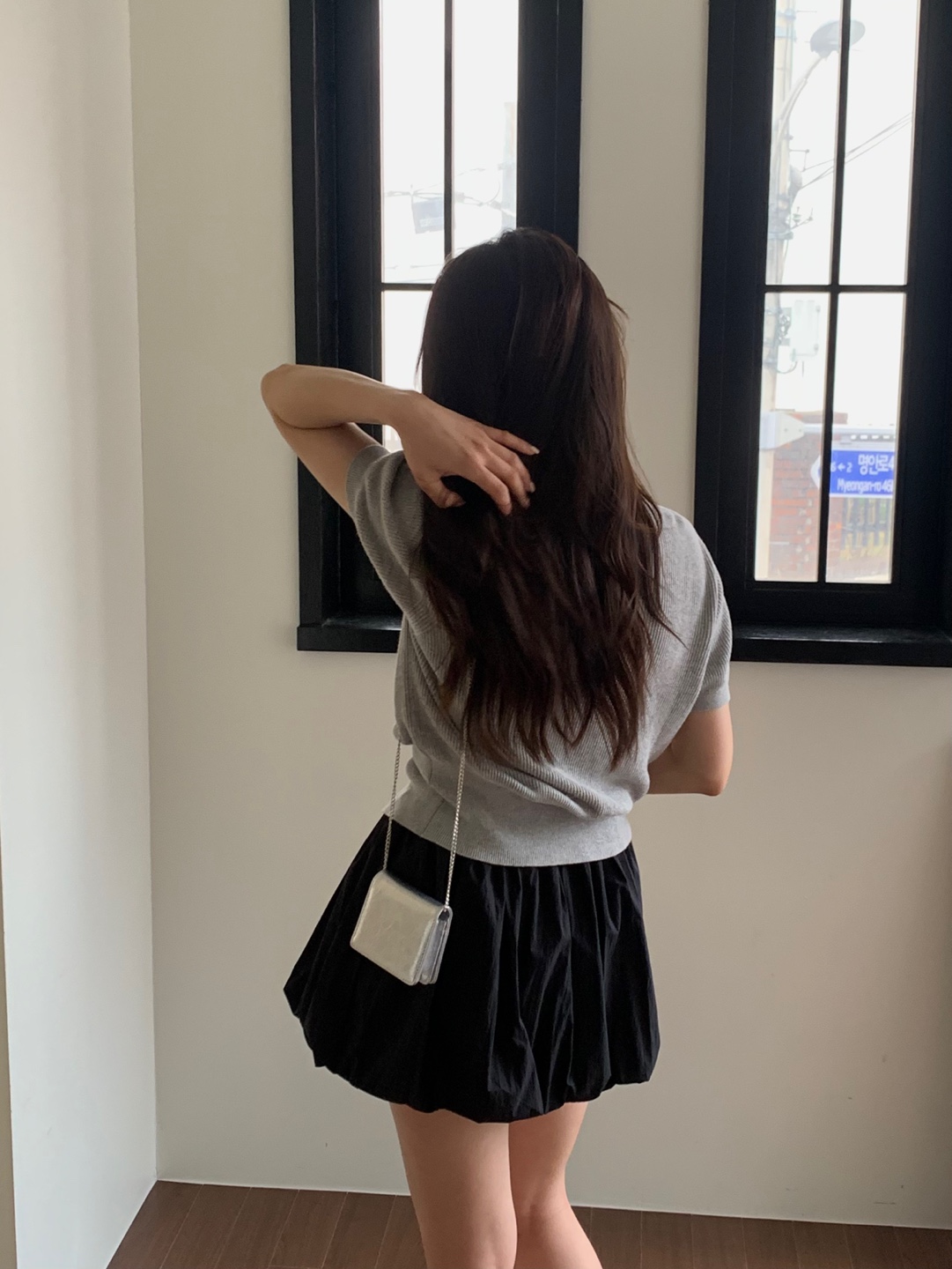 핀터 펌킨 벌룬 미니 스커트 4color (치마바지/ 미니스커트/ 벌룬스커트/ 화이트스커트/ 밴딩스커트) 상세 이미지 23