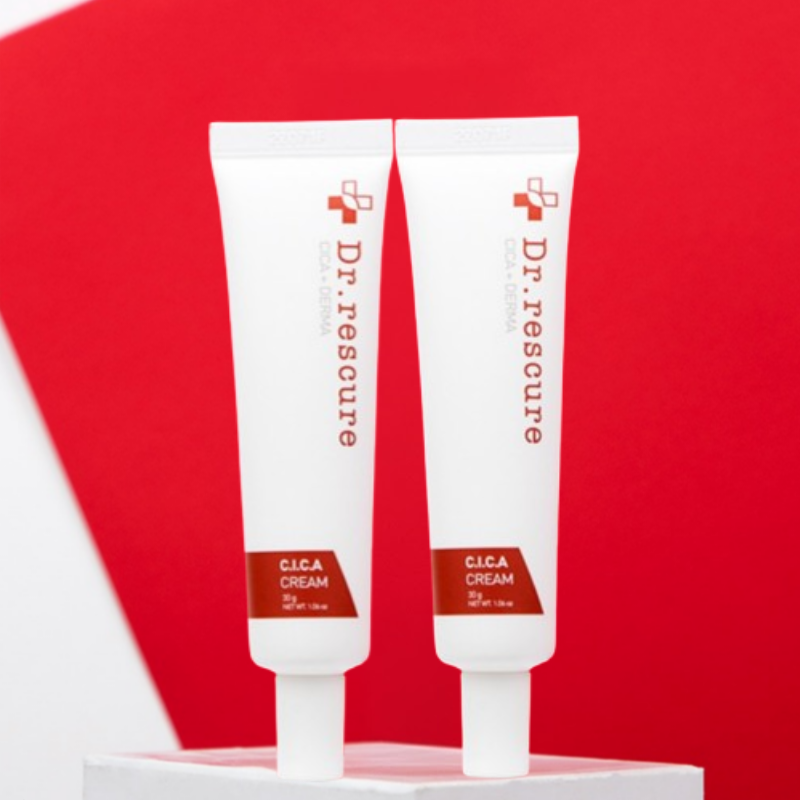 1+1 닥터레스큐어 시카크림 - 주름개선 진정 수분 미백을 한번에 올인원 크림