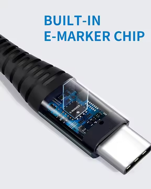 리빅스 100W CTOC 고속 충전케이블 USB C타입 데이터 초고속 충전기선 0.5m 이미지 3