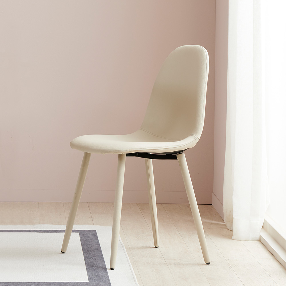 스코나 리먼스 실리콘레더 식탁 의자 카페 체어