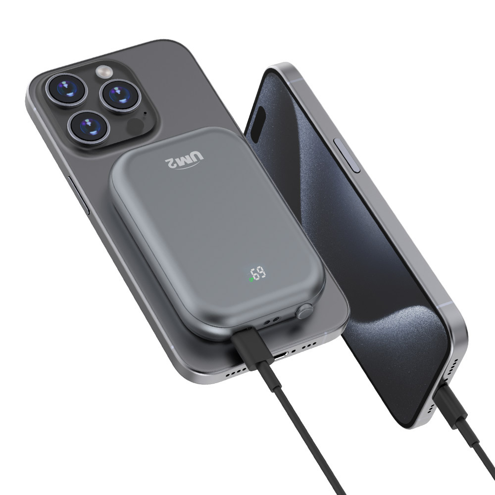 UM2 3in1 마그네틱 보조배터리 10,000mAh 맥세이프 PD충전 UMPB-MF10K - 상세 이미지 3